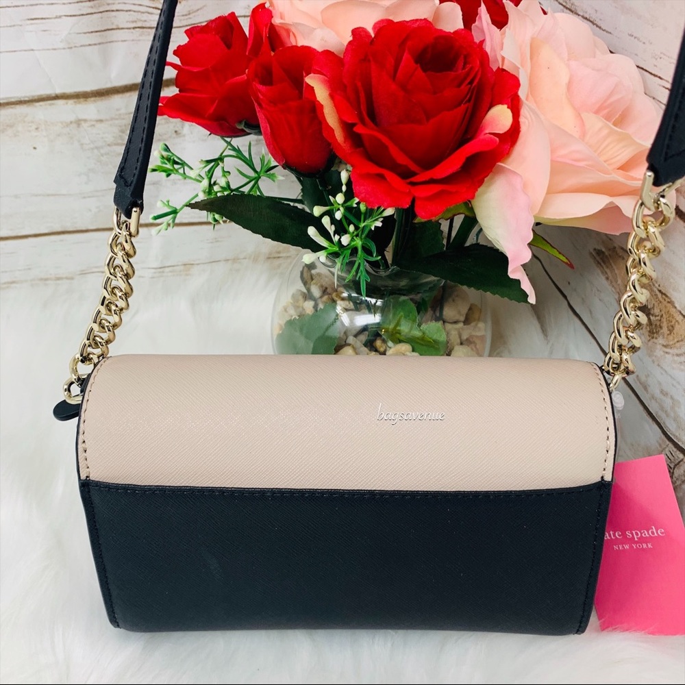 Small flap black crossbody Kate spade Cameron - Picture 3 of 10